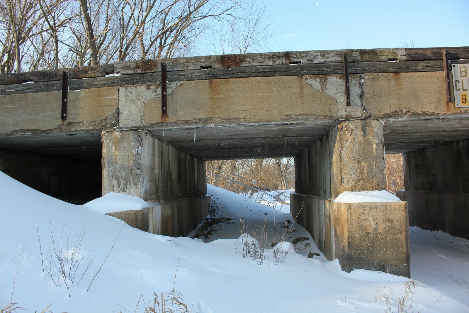 Span #2, south approach